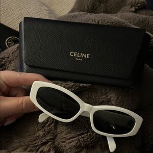Celine Black and White Sunglasses